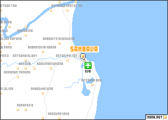 map of Sambava