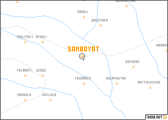 map of Şambayat