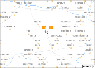 map of Samba