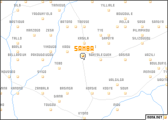 map of Samba