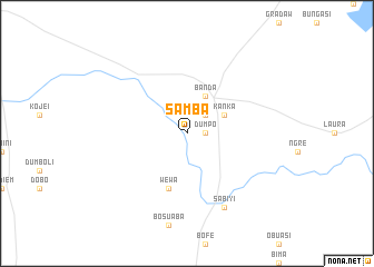 map of Samba