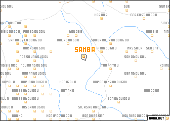 map of Samba