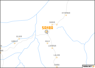 map of Samba