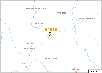 map of Samba