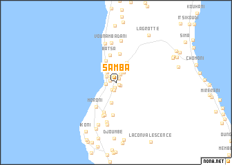 map of Samba