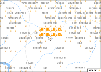 map of Sambel Bérè