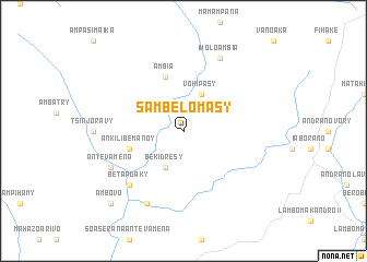 map of Sambelomasy