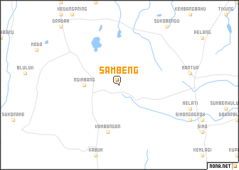 map of Sambeng