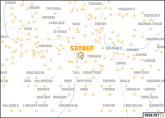 map of Samben