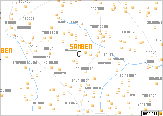 map of Samben