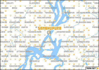 map of Sambhupura