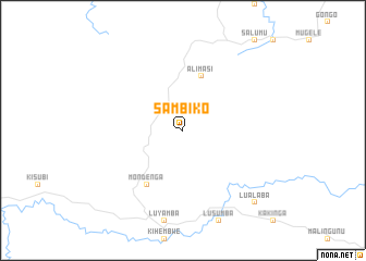 map of Sambiko