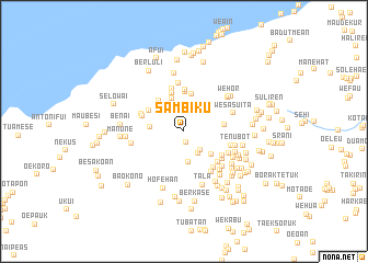 map of Sambiku