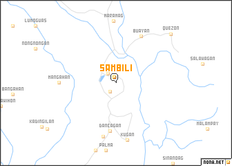 map of Sambili