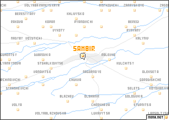 map of Sambir