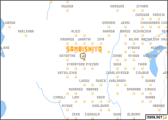 map of Sambishiyo