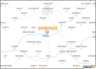 map of Sambisogo