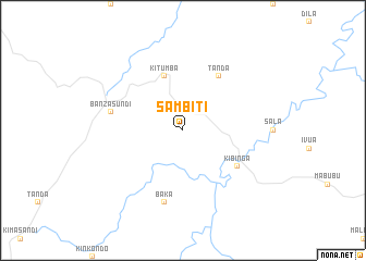 map of Sambiti