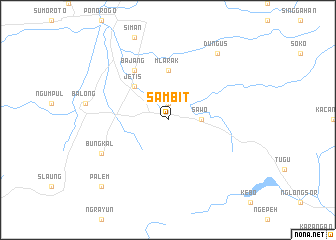 map of Sambit