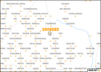 map of Sambobo