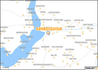 map of Sambokounda