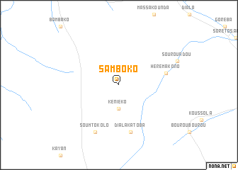 map of Samboko