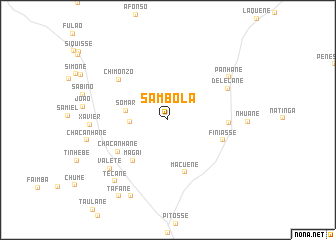 map of Sambola