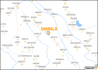 map of Sambola