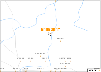 map of Sambonay