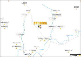 map of Sambong