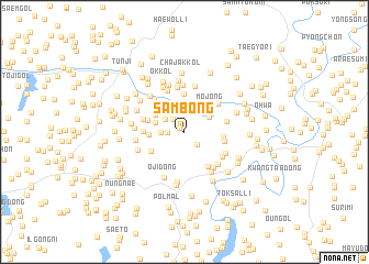 map of Sambong