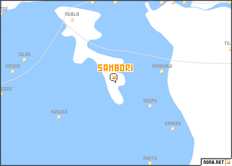 map of Sambori