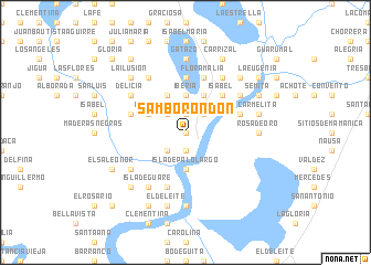 map of Samborondón