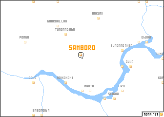 map of Samboro