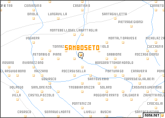 map of Samboseto