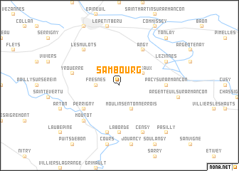 map of Sambourg