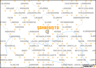 map of Sambranita