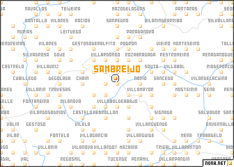 map of Sambreijo