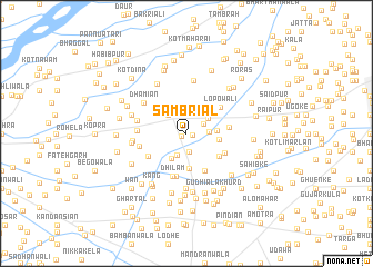 map of Sambriāl