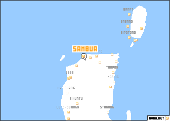 map of Sambua