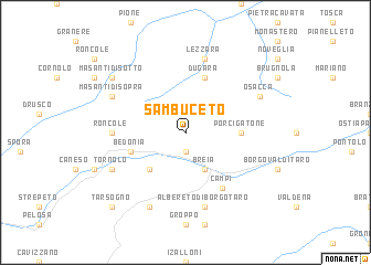 map of Sambuceto