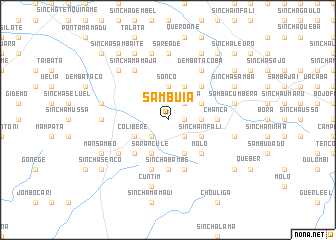 map of Sambuià