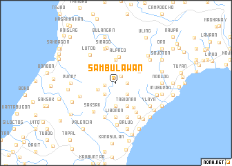 map of Sambulawan