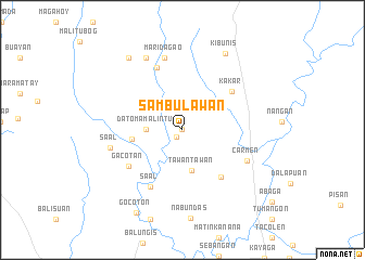 map of Sambulawan