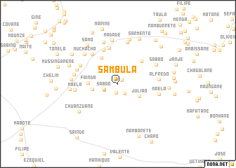 map of Sambula