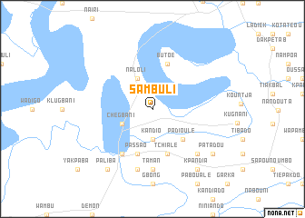 map of Sambuli