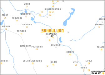 map of Sambuluan