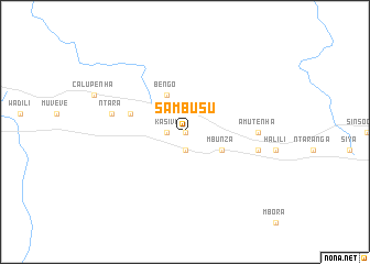 map of Sambusu