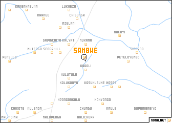 map of Sambwe