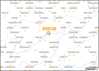 map of Sam Cao